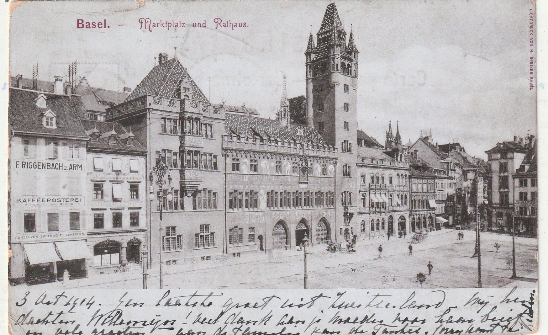 Cartes postales: Basel – D'occasion à Lumbrein par made02