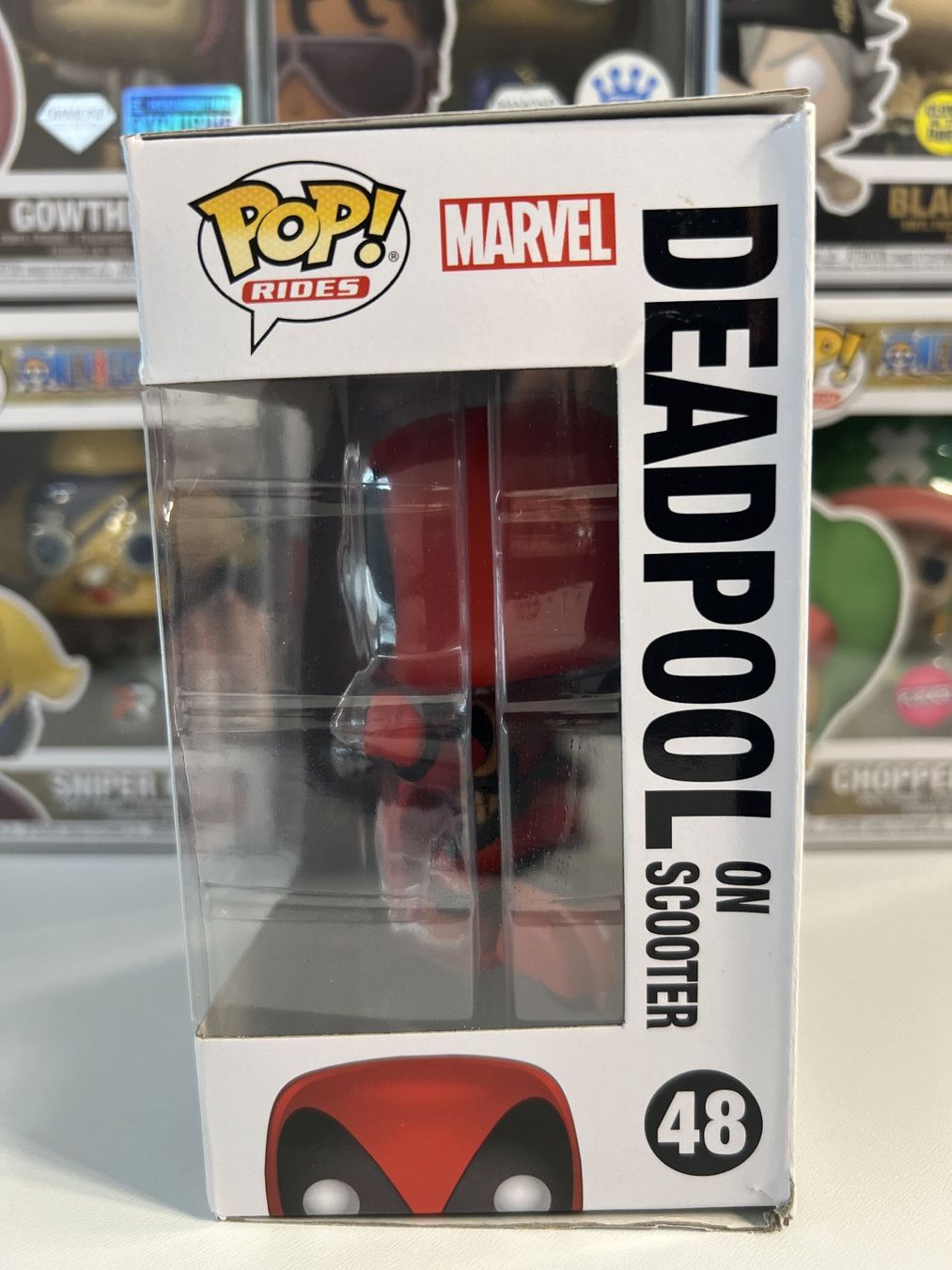 Funko Statuette: Funko POP! Rides Deadpool On Scooter – Nuovo e nell'imballaggio originale da Le Mouret venduto da perfectbijou 3