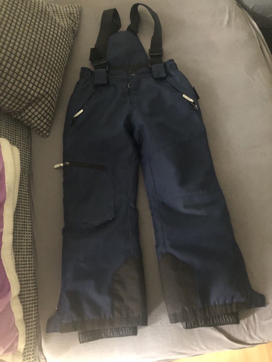 Sci: Pantaloni da sci blu scuro, taglia 118 – Usato da Uster venduto da mar_pqx5