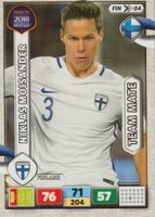 ROAD TO RUSSIA 2018 Adrenalyn XL Card Team Mate MOISANDER
