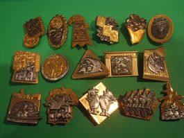 Plakette Gold 1984 bis 1999