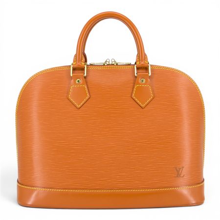 Louis Vuitton Alma PM Epi kenian braun