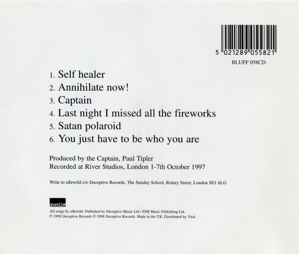 CD: Idlewild – Captain – Usato da St.Gallen venduto da jalamusic 1