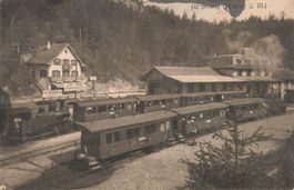 Brünig BE Bahnhof zug