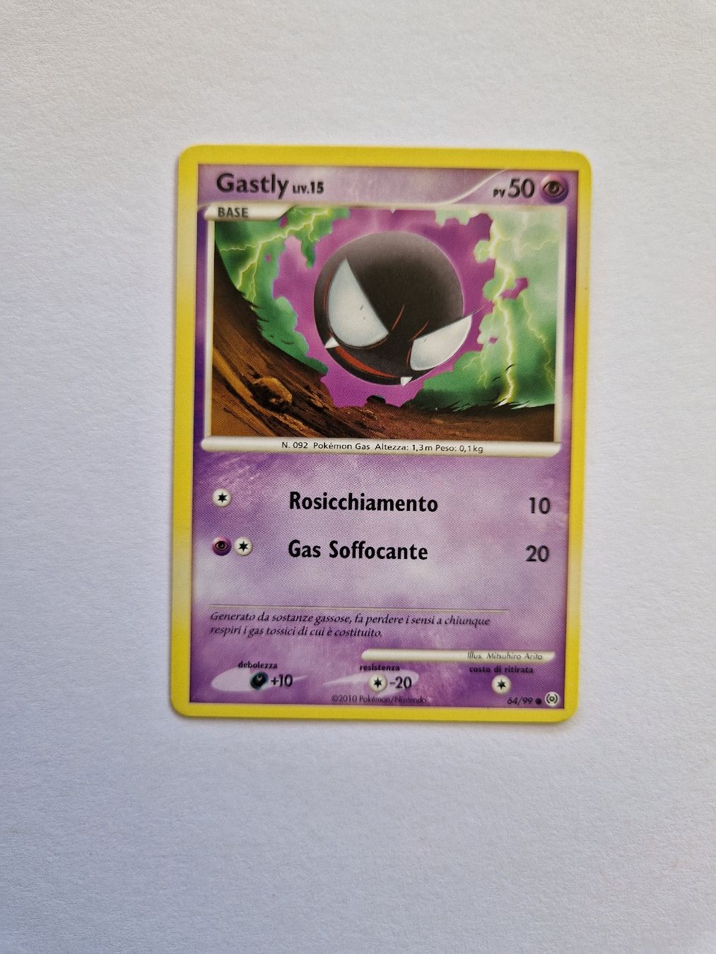 Pokémon Sammelbilder & Trading cards: Gastly - Arceus - IT - Ab 1 – Gebraucht aus Romont FR von raj_sjv9
