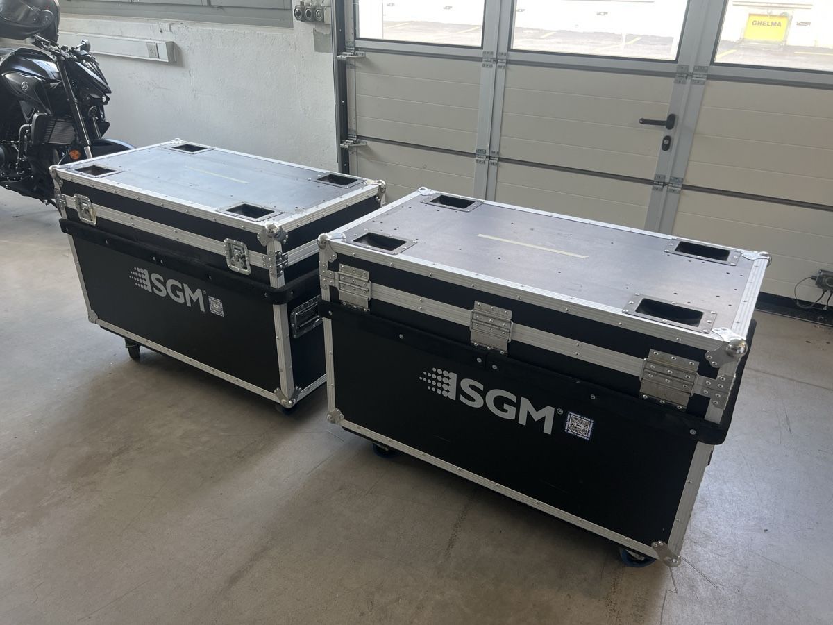Altri accessori: 2x SGM Transportkoffer/ Case  mit Rollen – Usato da Meiringen venduto da Josua.f 1