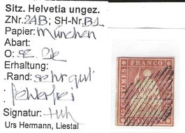 Strubel 24B, fehlerfrei, Signiert Hermann