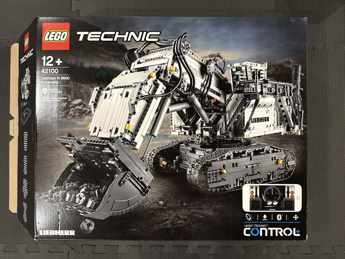 Lego Kit di costruzioni: LEGO Technic Bagger 42100 Liebherr R 9800 gebraucht – Usato da Nidfurn venduto da sugl87