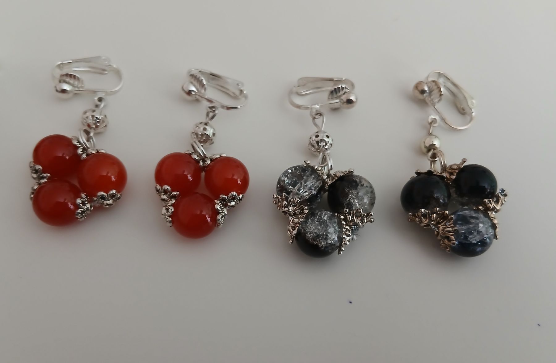 Orecchini pendenti & Orecchini a lobo: 3 Paar Ohrclips Handarbeit – Nuovo e nell'imballaggio originale da Stansstad venduto da mikamo 1