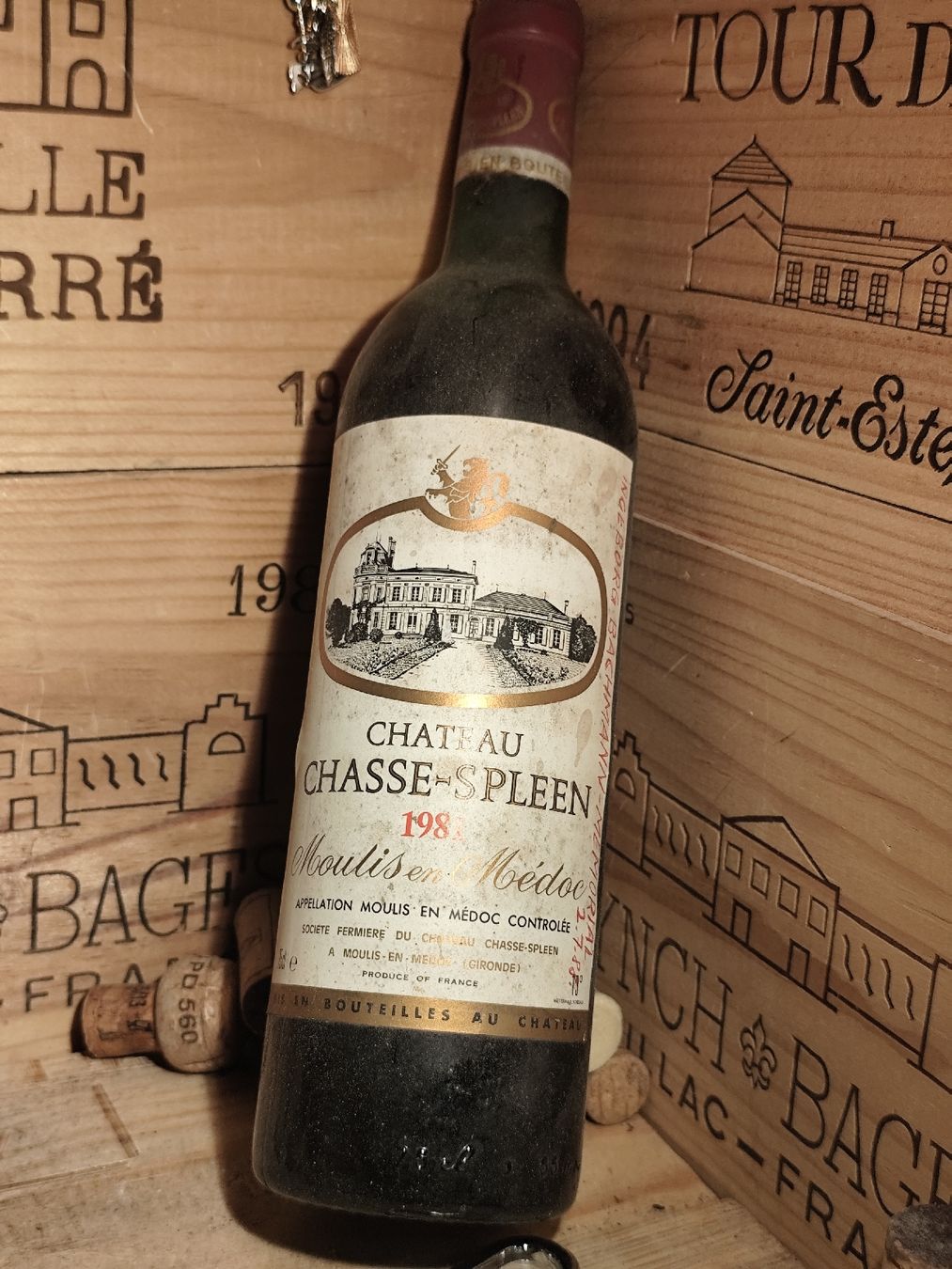 Vino: 1981 Chateau Chasse-Spleen – Nuovo (secondo la descrizione) da Büsserach venduto da Vintage-vins 6