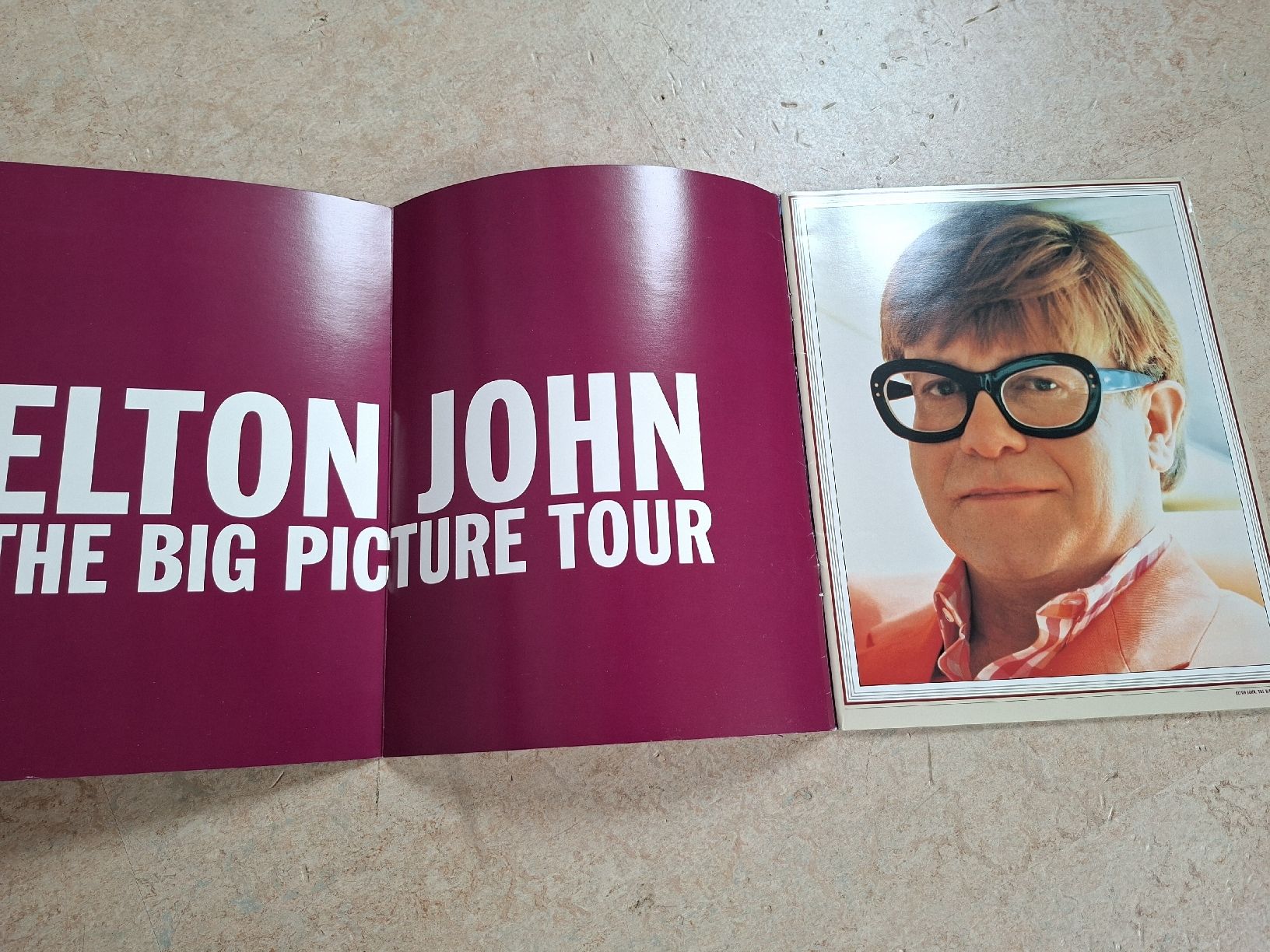 Libri: Elton John - The Big Picture Tour Programm – Usato da Klingnau venduto da vollmond36 2