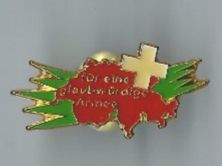 Schweizer Armee Pin/ "Für eine glaubwürdige Armee"