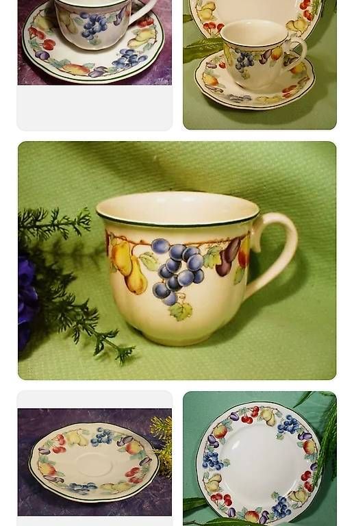 Geschirrsets: Wunderschönes Kaffeeservice Villeroy&Boch Melina – Gebraucht aus Kriens von Aschada 4