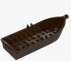 LEGO 6437955 Boot (Farbe: dark brown)