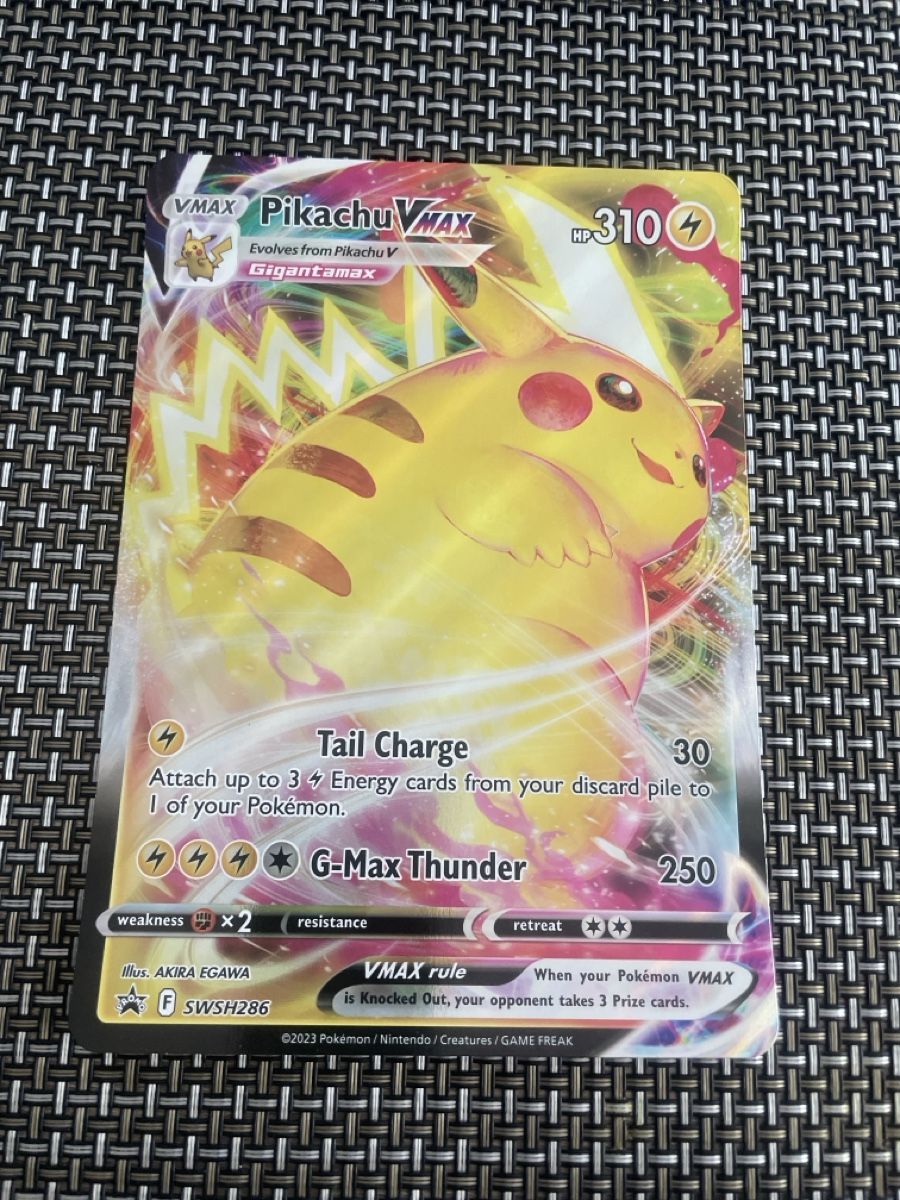 Pokémon Carte collezionabili: Pokemon Pikachu Jumbocard  SWSH286 EN – Usato da Bellach venduto da Pokemam
