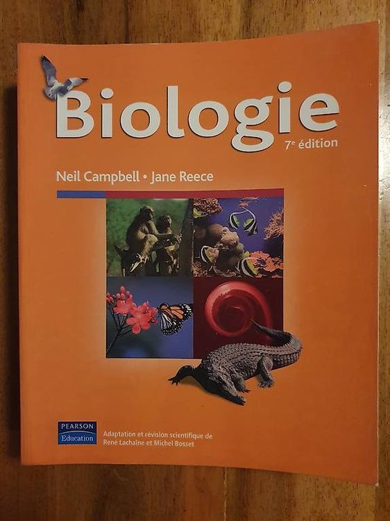 Biologie -Neil Campbell - Jane Reece - 7e édition (Gebraucht) in Onex ...