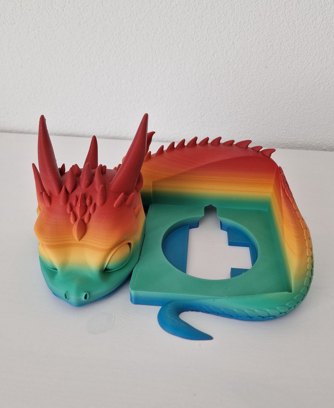 Tonies Statuette: 3D Drache Tonieboxhalter NEU – Nuovo (secondo la descrizione) da Root venduto da Tanja.st 1