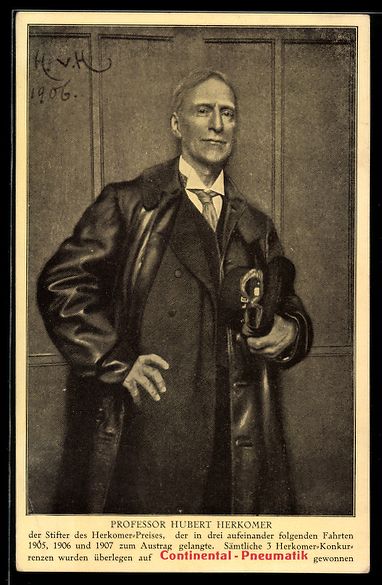 Cartes postales: Prof. Hubert Herkomer, Stifter des Herko – D'occasion à Berlin par bartko-reher