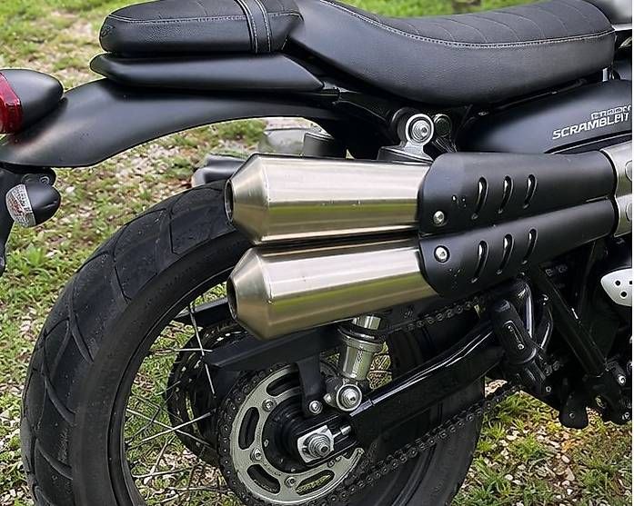 Strada: TRIUMPH STREET SCRAMBLER 900 ABS – Usato da Cointrin venduto da Carlito12 3