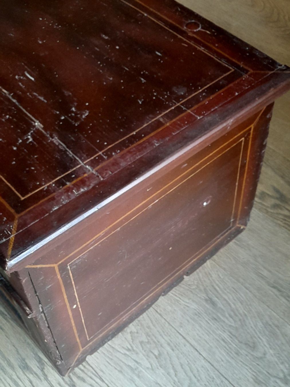 Cassapanche: antike bemalte Truhe 1804 – Usato da Aeschi b.Spiez venduto da 52_wochen 9