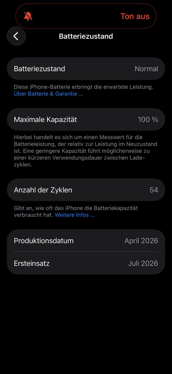 Apple Telefoni cellulari / Smartphones: iPhone 17 pro 512Gb 2,5 Monate alt – Usato da Güttingen venduto da dir_8b9j 5