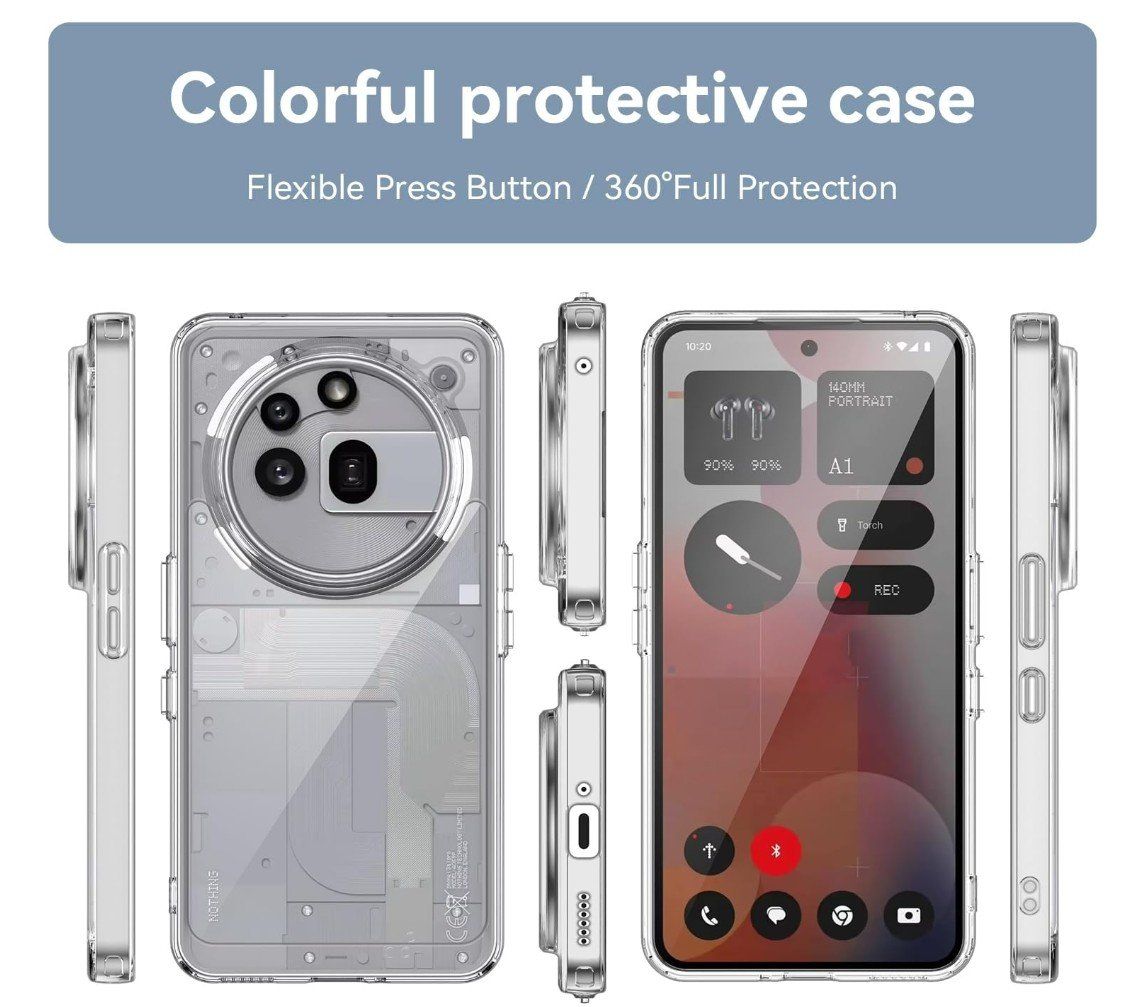 Covers & Schutzfolien: Nothing Phone 3A Pro transparentes Case Schutzhülle TPU – Neu und originalverpackt aus Rorschacherberg von elektrofreak 1