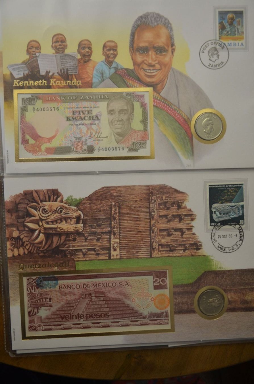 Banconote: 11 Banknotenbriefe mit Münzen – Nuovo (secondo la descrizione) da Wetzikon ZH venduto da bausie 2