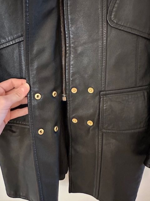Jacken: Vintage Chanel leather coat – Gebraucht aus Dallenwil von ZD2019 5