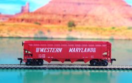 Model Power/Roco H0 Hopper 40' Western Maryland Railroad/USA