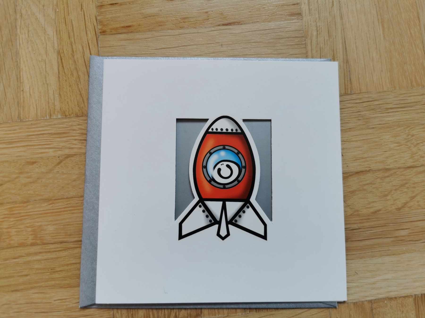 Karten: Grusskarte Rakete (neu) – Neu (gemäss Beschreibung) aus Stäfa von flamingo_17