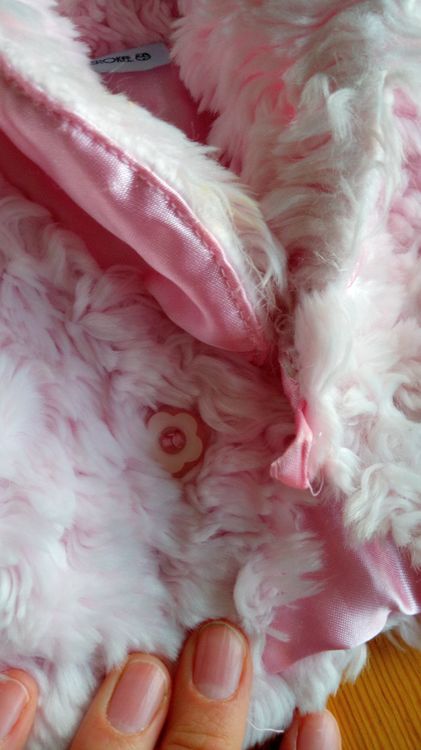 Süsser weicher Bolero mit Plüsch von Cherokee Gr. 68 2