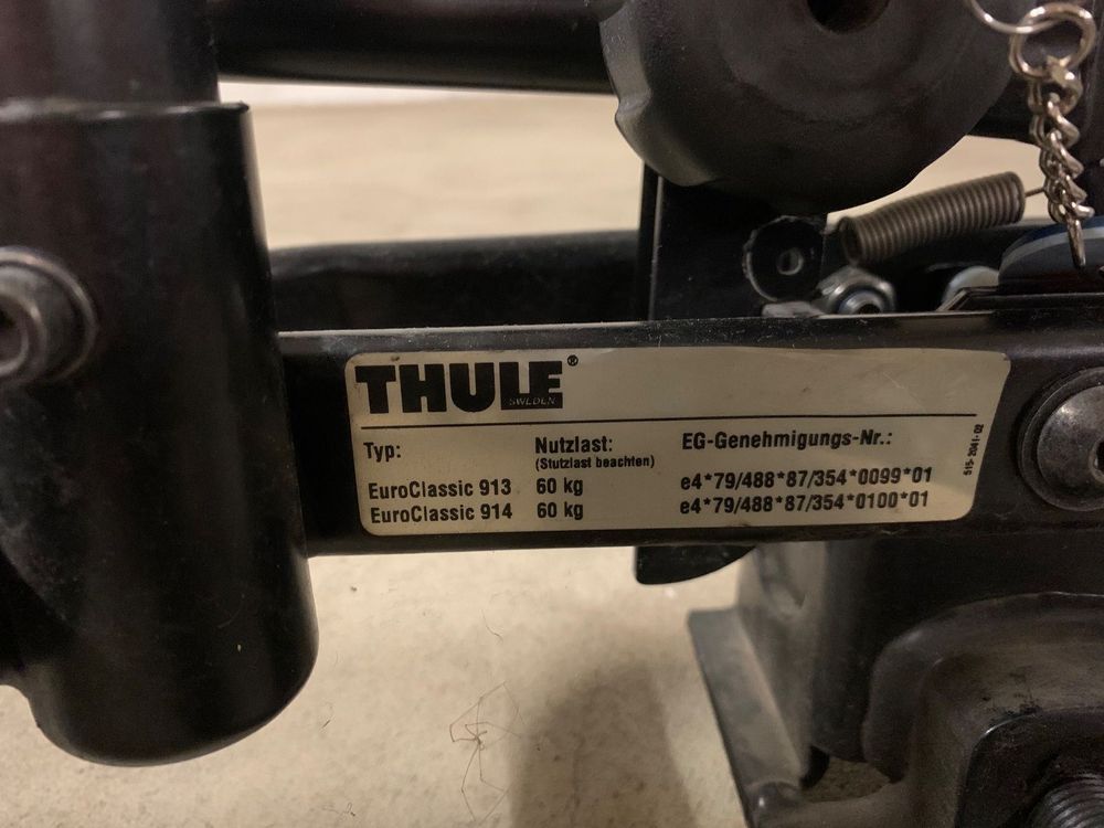 Thule Fahrradtr ger Euroclassic 913 Kaufen auf Ricardo