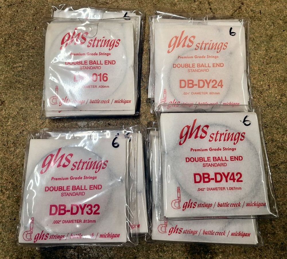 Musikinstrumente: GHS Electric Guitar Single Strings Pack - 72pcs – Neu und originalverpackt aus Zofingen von Rodeln