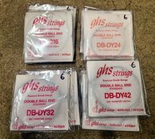 GHS Electric Guitar Single Strings Pack - 72pcs
