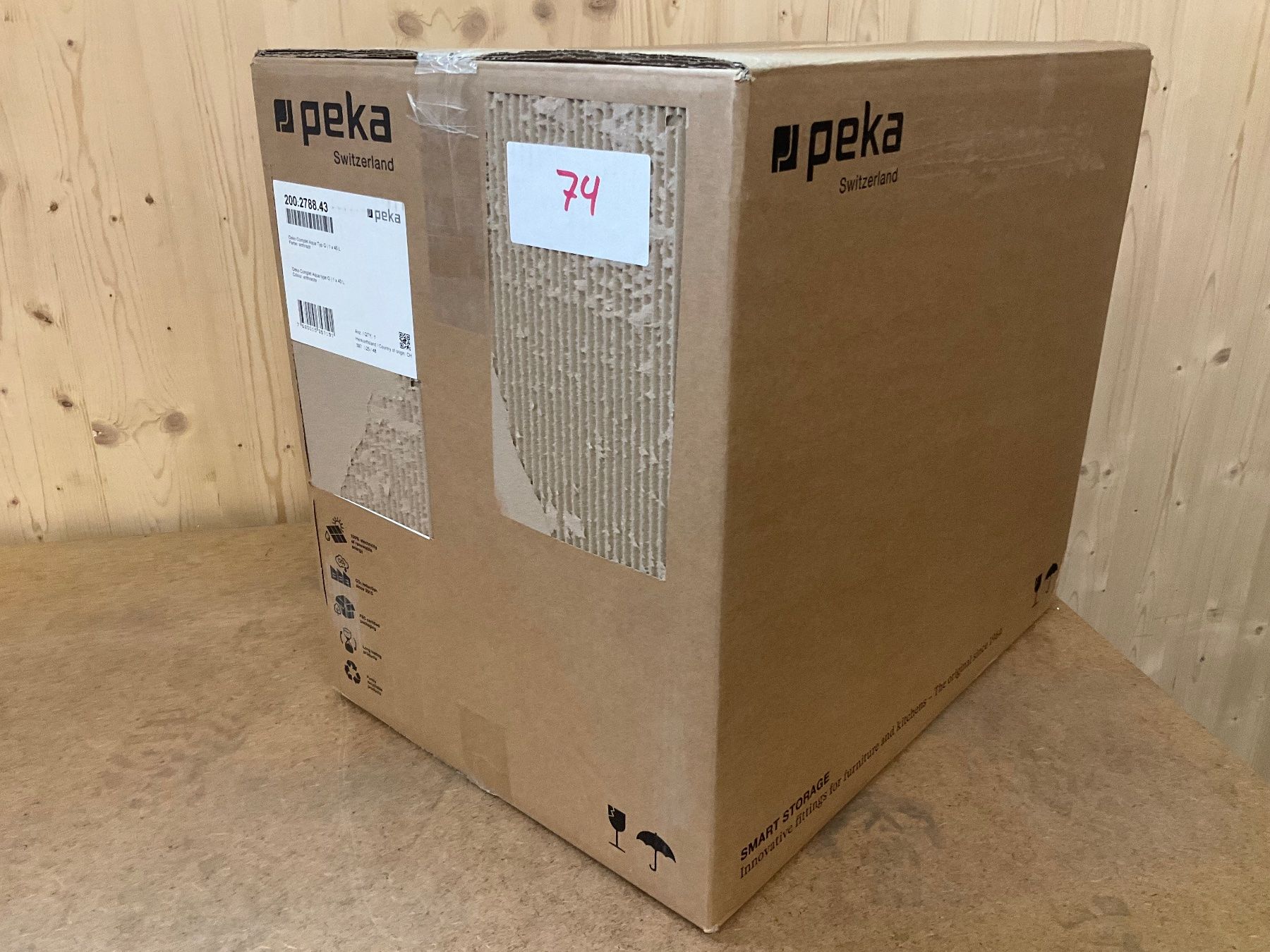 Cestini per rifiuti: 074 Peka Abfallsystem Oeko Complet Aqua Typ G – Nuovo (secondo la descrizione) da Derendingen venduto da Meisterstuecke 7