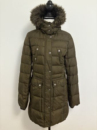 Marc O'Polo Winterjacke Daunenjacke Gr. 36 Mantel grün