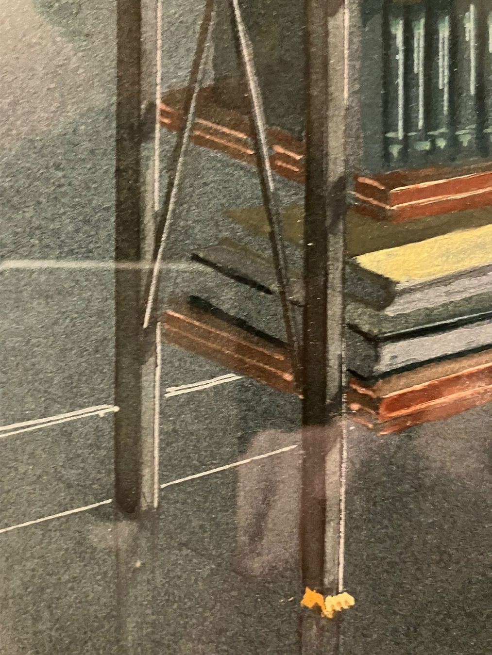 Foto & Immagini: Interieur Gouache Aquarell André Roy – Usato da Zürich venduto da Byron 4