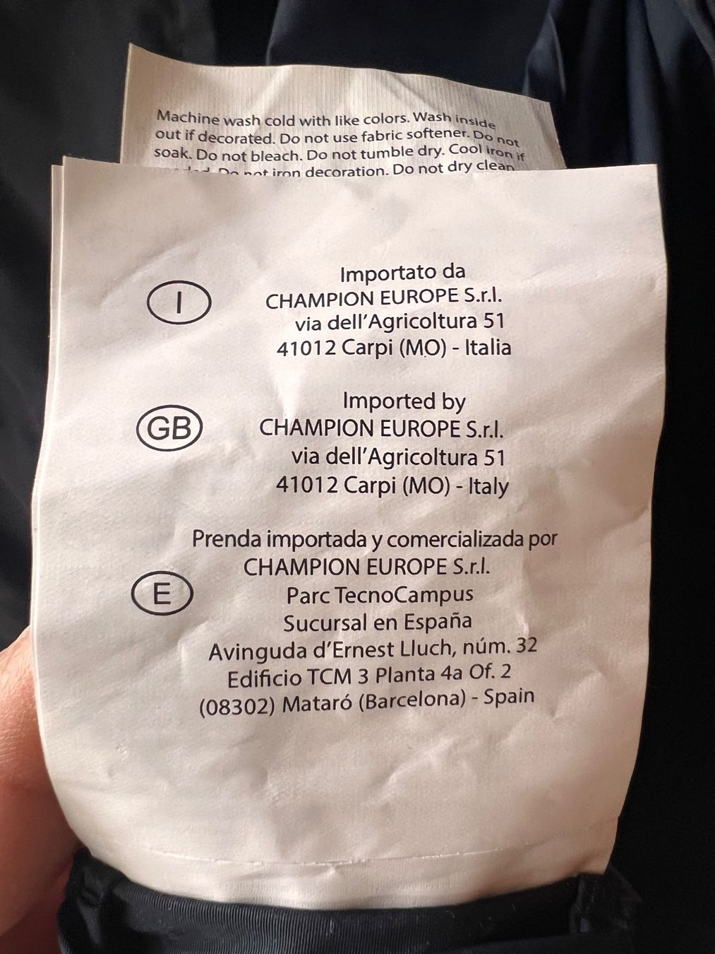 Champion Giacche: CHAMPION coach navy jacket – Nuovo (secondo la descrizione) da Lausanne venduto da NYC67 6