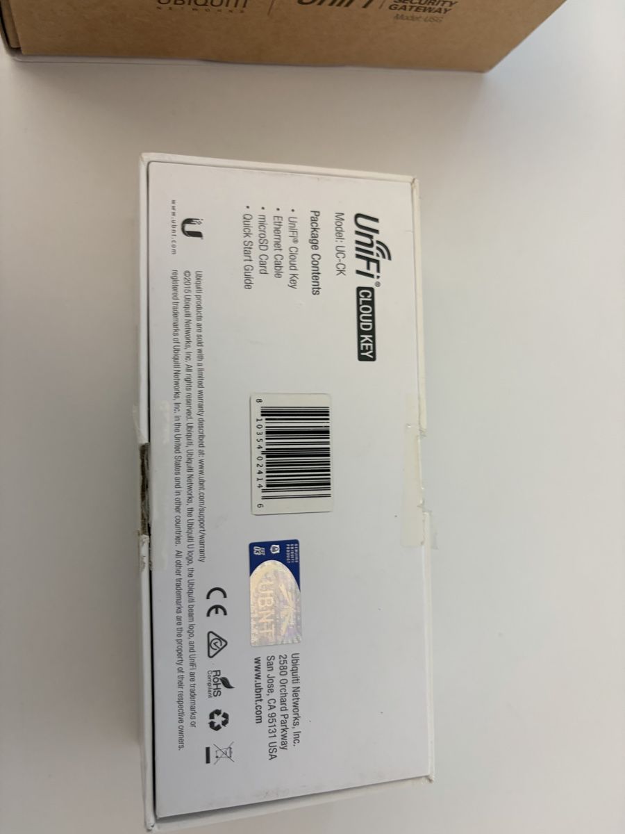 Firewall: Ubiquiti UniFi Security Gateway USG Cloud Key – Gebraucht aus Herrliberg von Julianopie 2