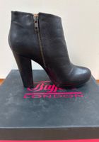 Buffalo - Stiefeletten - Leder - schwarz - Grösse 39