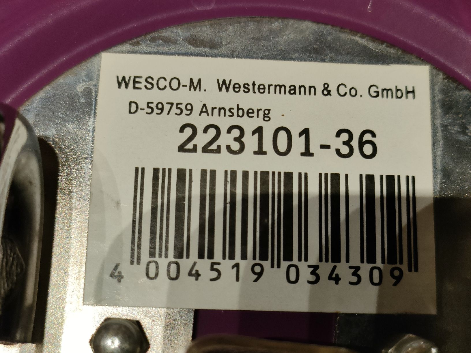 Recipients et similaires: Wesco Superball Lila, Brotkorb/Obstkorb. – Neuf (Voir description) à Scheunen par klare2 4