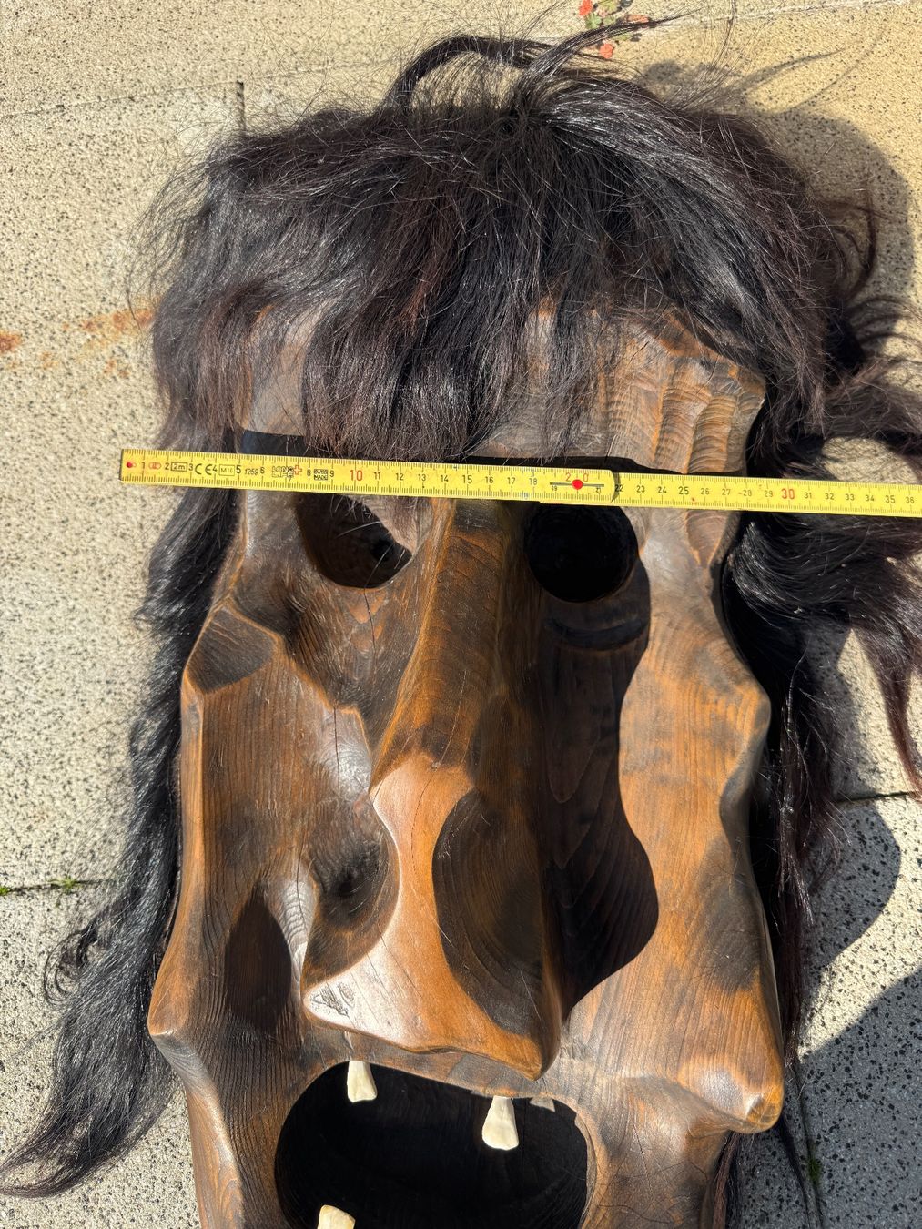 Maschere: Lötschental Maske gross ca 62cm – Usato da Grossaffoltern venduto da sherry73 5