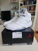 Nike Air Jordan 5 "Metallic White" 2015 Grösse 42,5