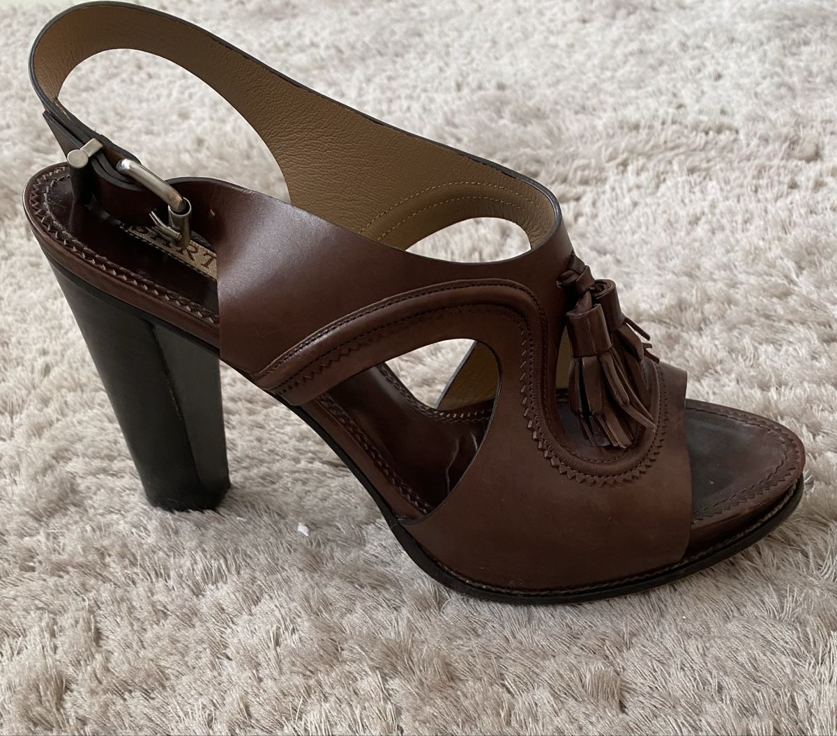 Sartore Scarpe da donna: Ledersandale von Sartore – Nuovo (secondo la descrizione) da Nürensdorf venduto da E.Oehry 1