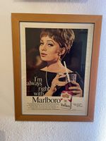 Historische Marlboro-Zigarettenwerbung aus den 1960er-Jahren