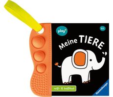 Play+ Buch Flip & pop Meine Tiere ab 6 Monate