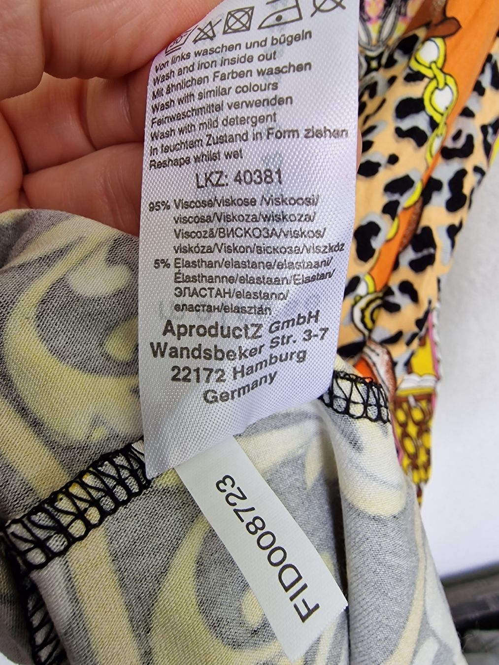 Tuniche: Melrose Tunika Gr. 38 orange/ bunt – Nuovo (secondo la descrizione) da Wädenswil venduto da Gabinomi 3