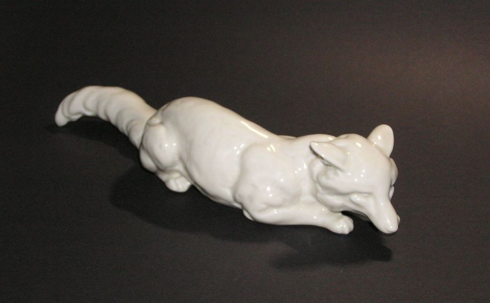 LANGENTHAL FIGUR LIEGENDER FUCHS RUDOLF WENING 1938 (Gebraucht) in ...