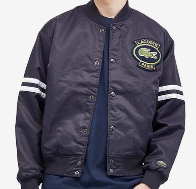 Lacoste Giacche: Lacoste Men's Paris Logo Bomber Jacket Abysm – Nuovo (secondo la descrizione) da Liestal venduto da fibonaccis 5