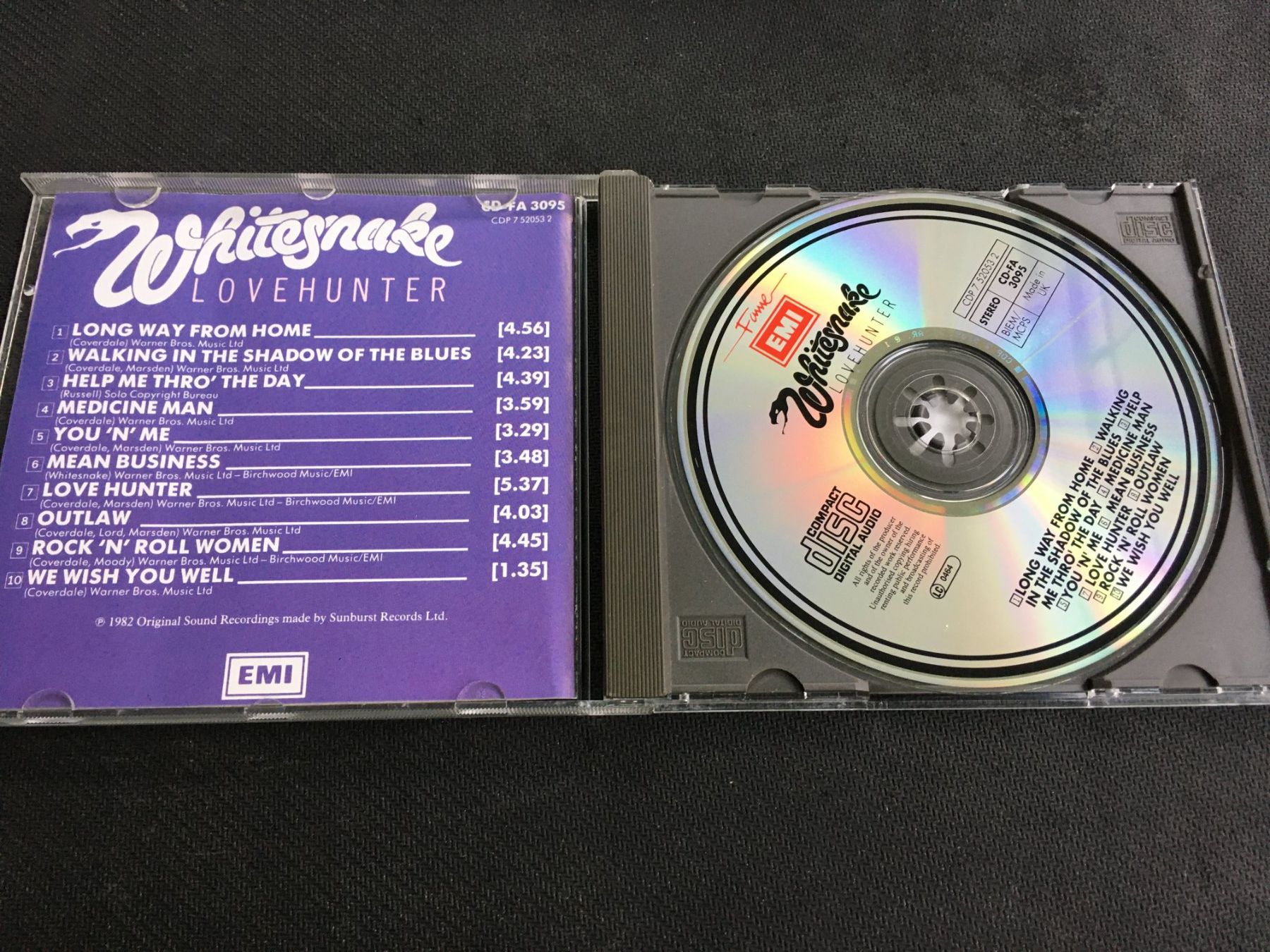 CD: Whitesnake - Lovehunter -CD- – Usato da St.Gallen venduto da MedienJoe 1